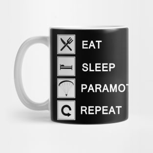 Eat Sleep Paramotor Repeat Mug